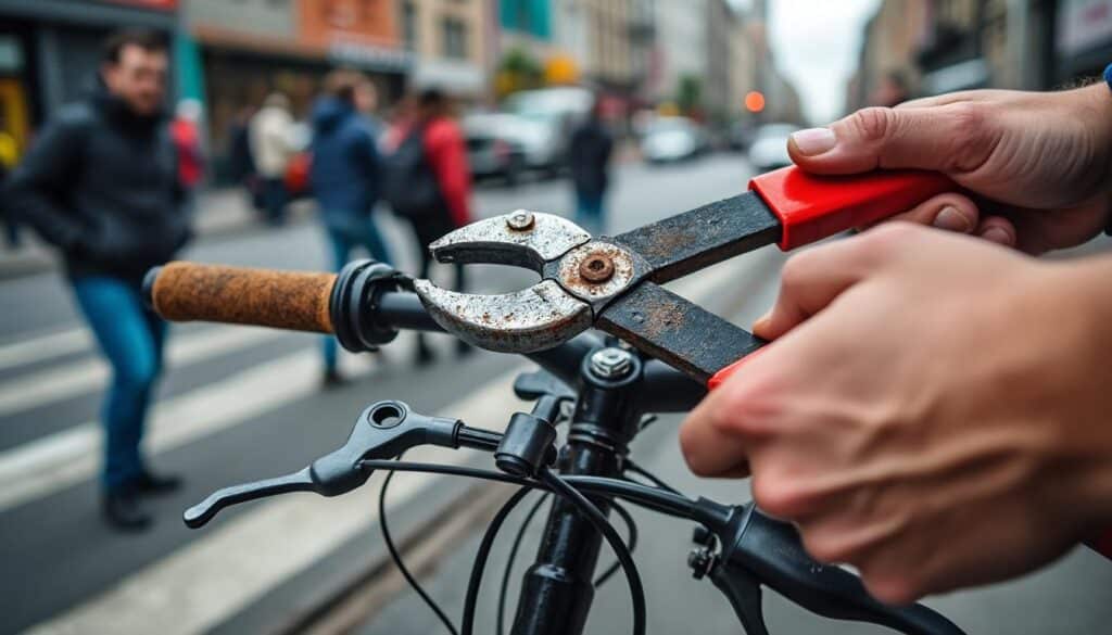 protégez votre vélo contre les vols en pleine rue grâce à des cadenas résistants et des solutions de sécurité efficaces.